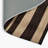 HorizontalStripes Black Indoor and Outdoor Area Rug-1537973040