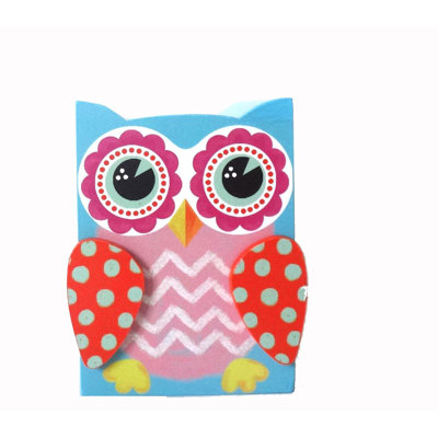 Boîte de monnaie en bois hibou Welke