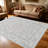1PC Distressed Light Grey Bohemian Medallion Floral area rugs, Soft and Comfortable, easy-to-maintain, machine washable Indoor floor mat, suitable for living room, bedroom, dining room, entryway, patio, porch, hallway, Home Decor, Outdoor Decor.-1514685526