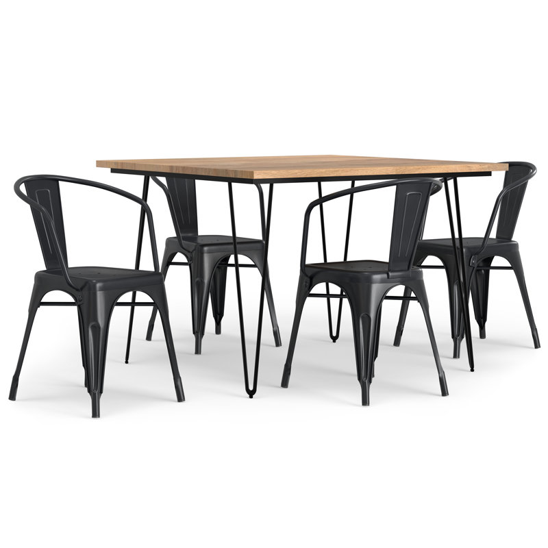 Ensemble de salle à manger Larkin, H 29,50 po x l 42 po x L 42 po, 5