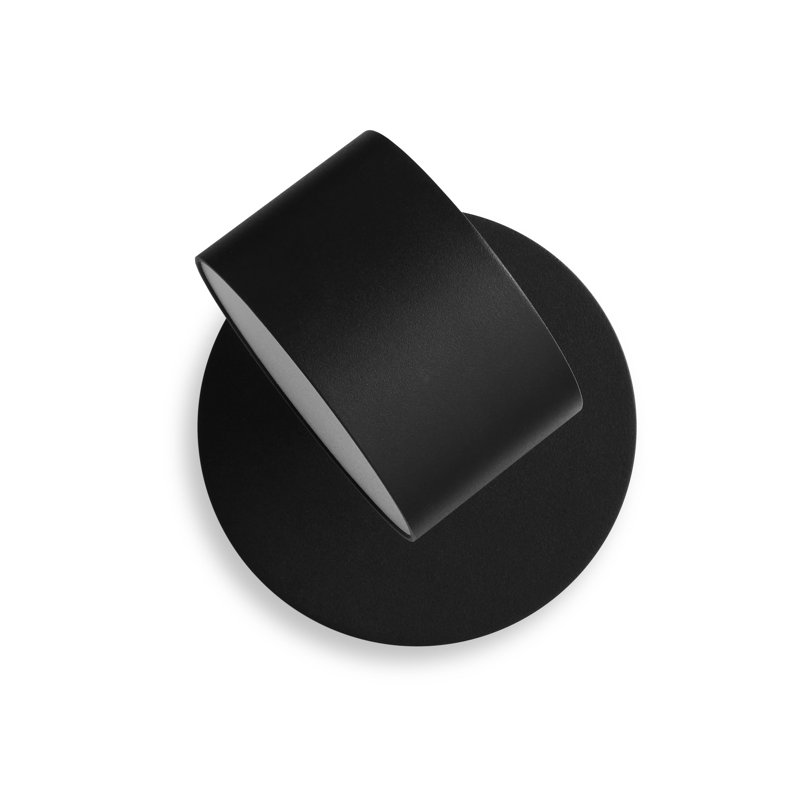 Verge 1 - Light Sconce, Black