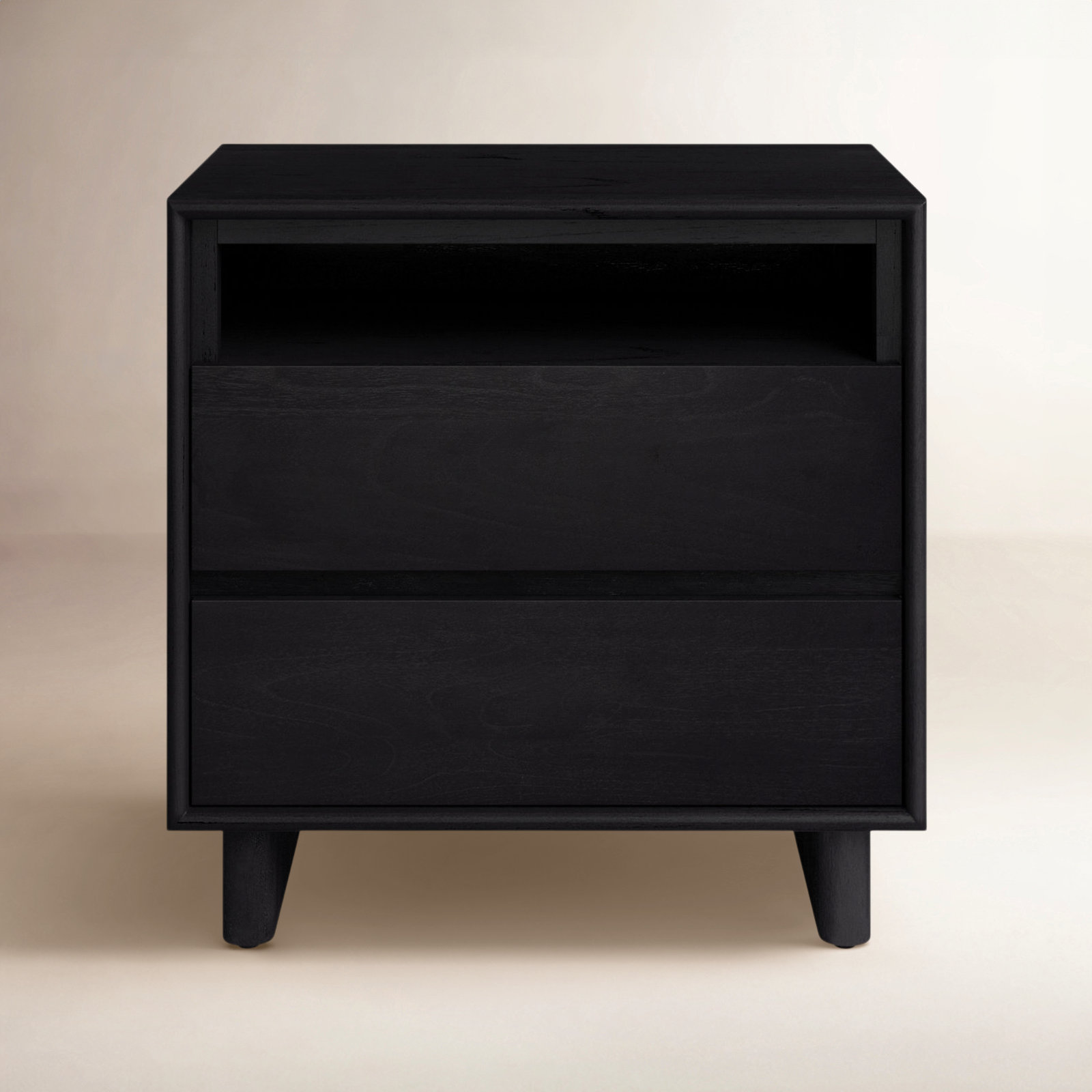 Soleil Nightstand, Black