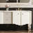 Bathroom cabinet modern simple style.-112306714-113572160