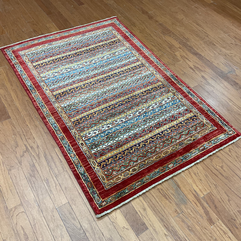 Aboubaker Wool Oriental Indoor Rug