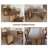 Walnut Rectangular Solid Wood Writing desk-213702119