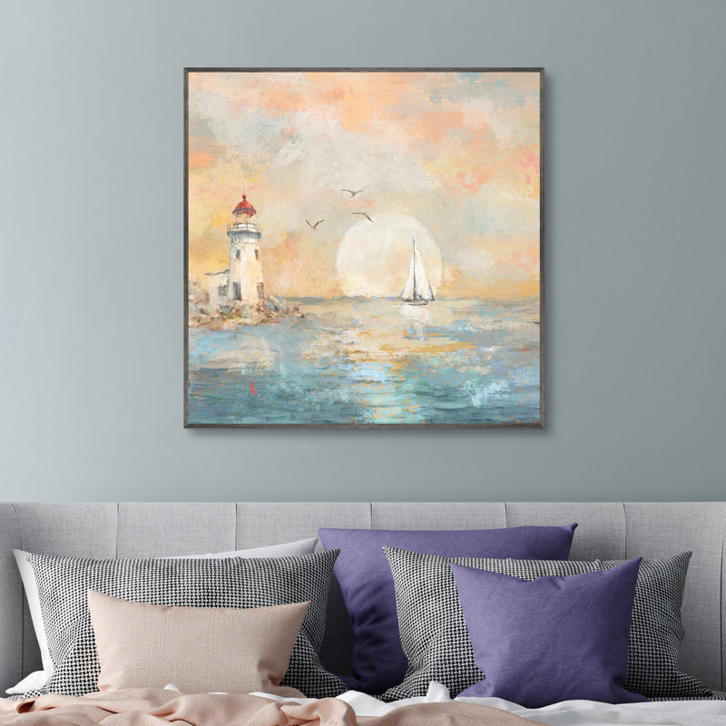 Harbor Sail R By Studio Arts Framed Wall Art