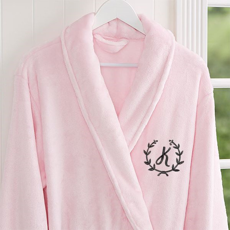Fleece Girl / Woman+ Mid-Calf Bathrobe with Pockets, Yes