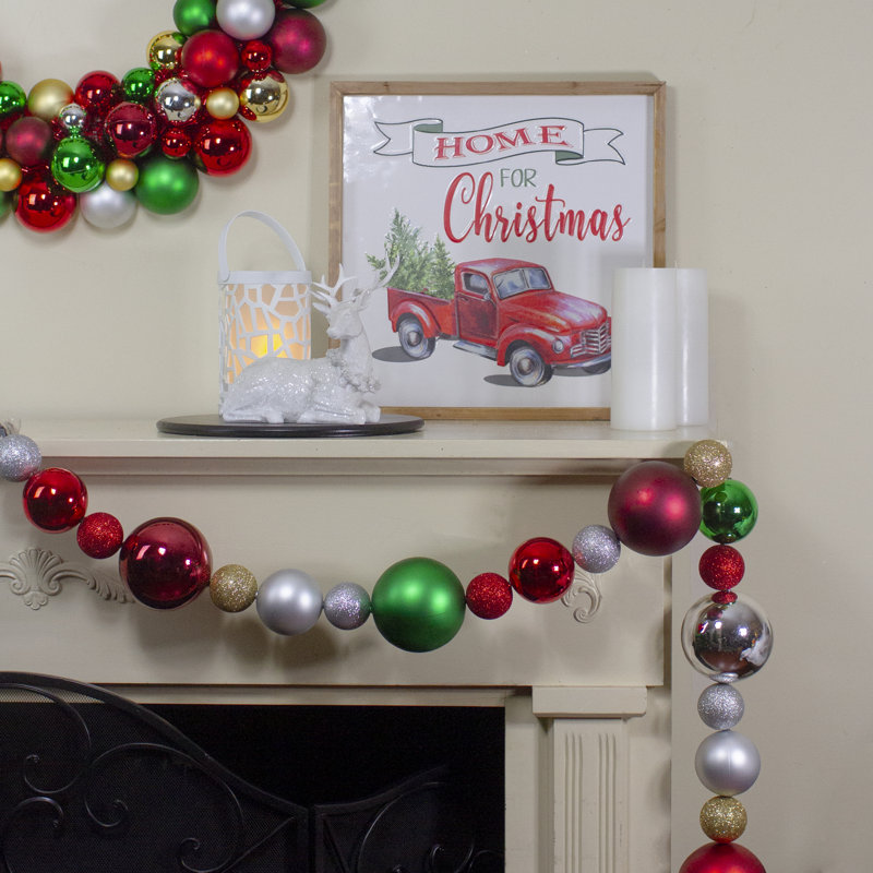 4'' in. Faux Garland