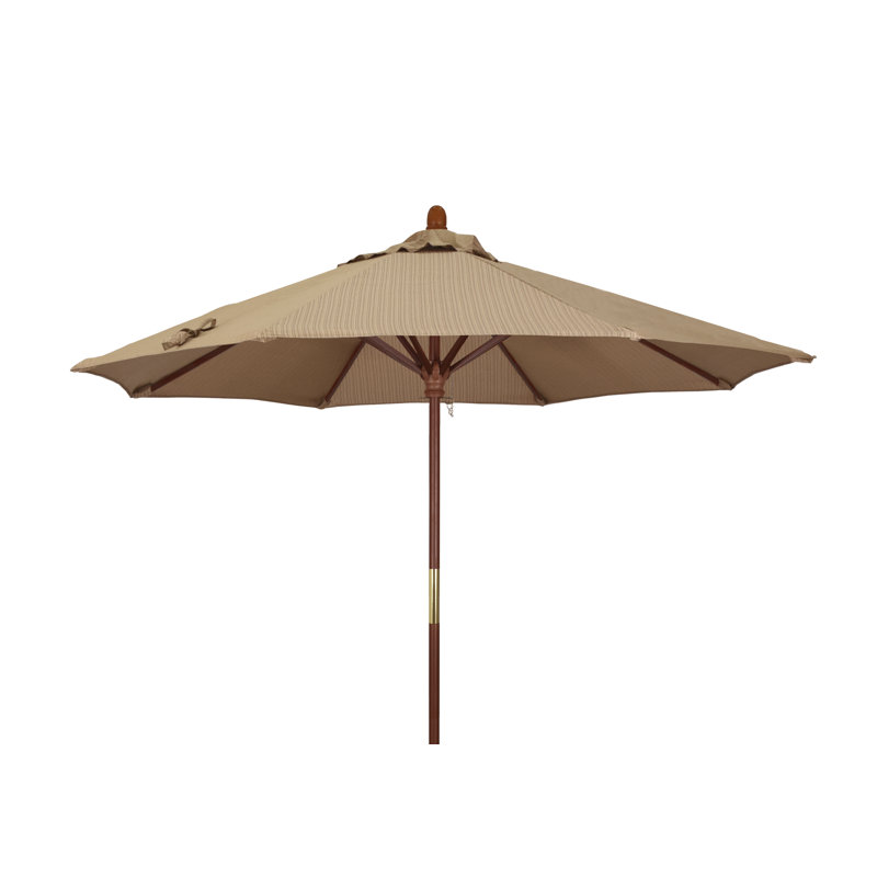 Parasol de marché octogonal 9 pi x 9 pi Manford, Performance séquoia de terrasse