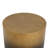 Penbrook Contemporary Luxe Iron Drum Coffee Table