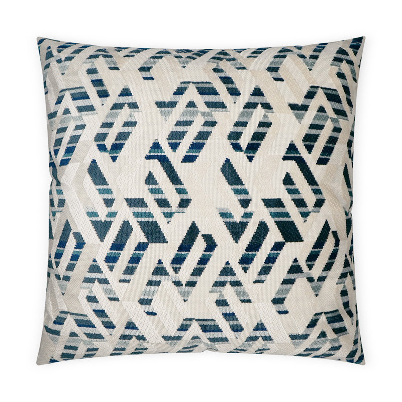 Rubicon Pillow Cover & Insert, Marine, Square 20"