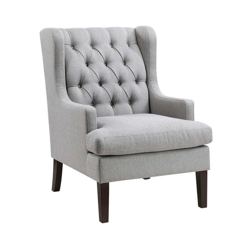 1Pc Accent Chair, Gray