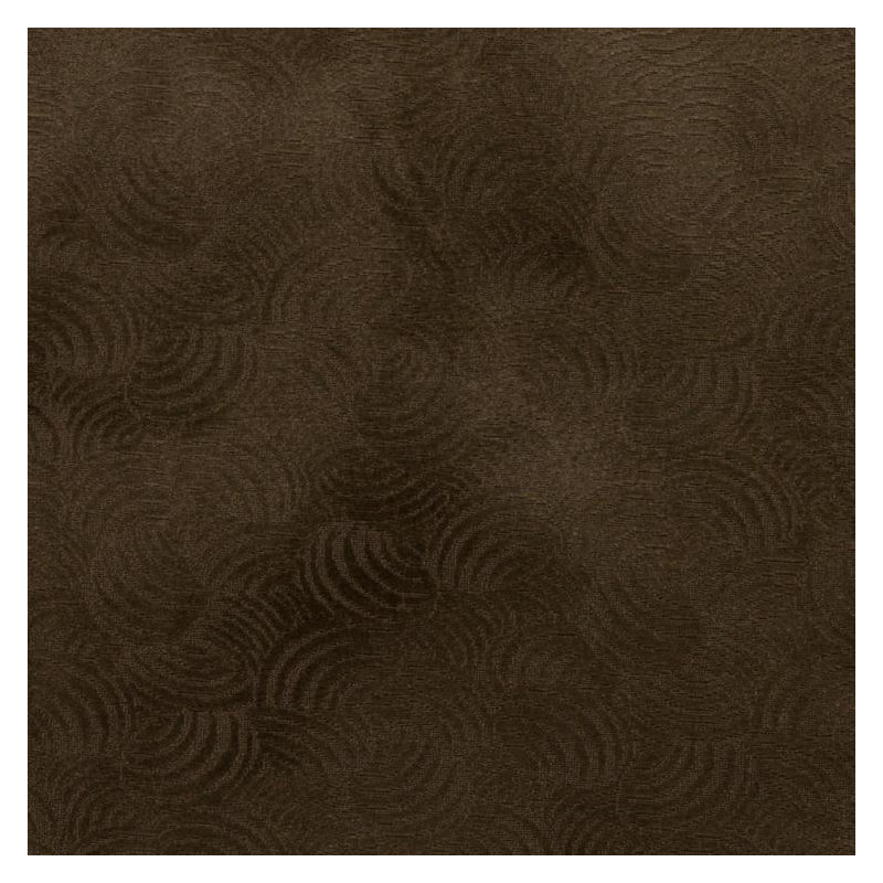 La finition touche le tissu Fiore, Café