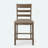 Charming Farmhouse Upholstered Wood Counter Stools Set For Stylish Spaces