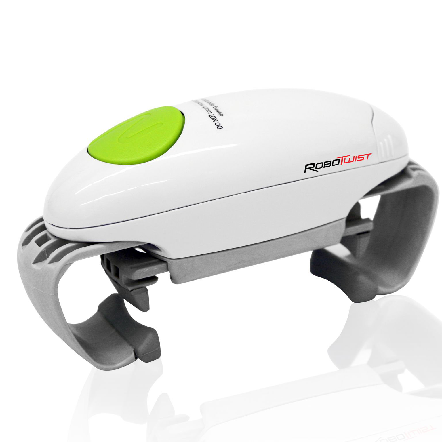 AsSeenOnTv Robo Twist Electric Jar Opener, One Touch Electric Handsfree Easy Jar Opener, Works