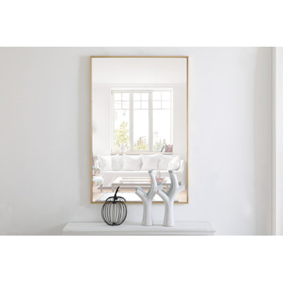 Sabine Metal Rectangle Wall Mirror