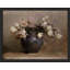 "Bouquet de roses blanches dans un vase" sur papier-98299137-98299139