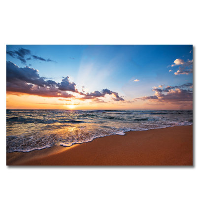 Beach Sunrise - photographie sans cadre