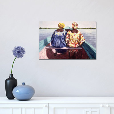 To The Island by Tilly Willis - Wrapped Canvas Painting