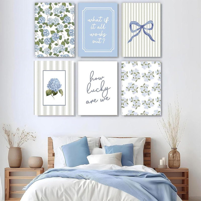 6 Piece Wrapped Canvas Print