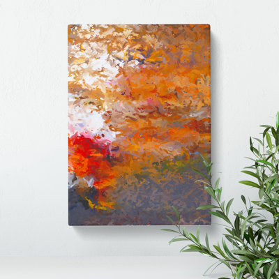 XC1022-3739X Reflect On The Past Abstract - Wrapped Canvas Print
