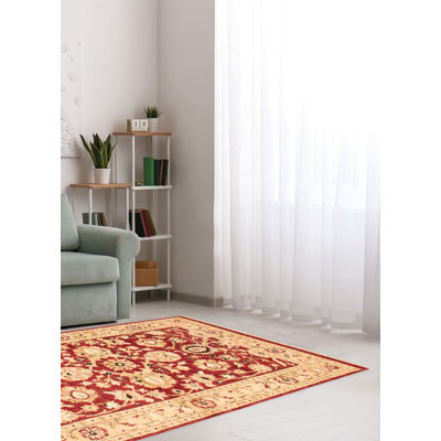 Gibsland Wool Oriental Indoor Rug
