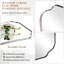 Miroir de salle de bain Contemporary Cadre en acier inoxydable-688382505-688382506