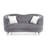 Wellington Recessed Arm Curved Loveseat-465480245-516300384