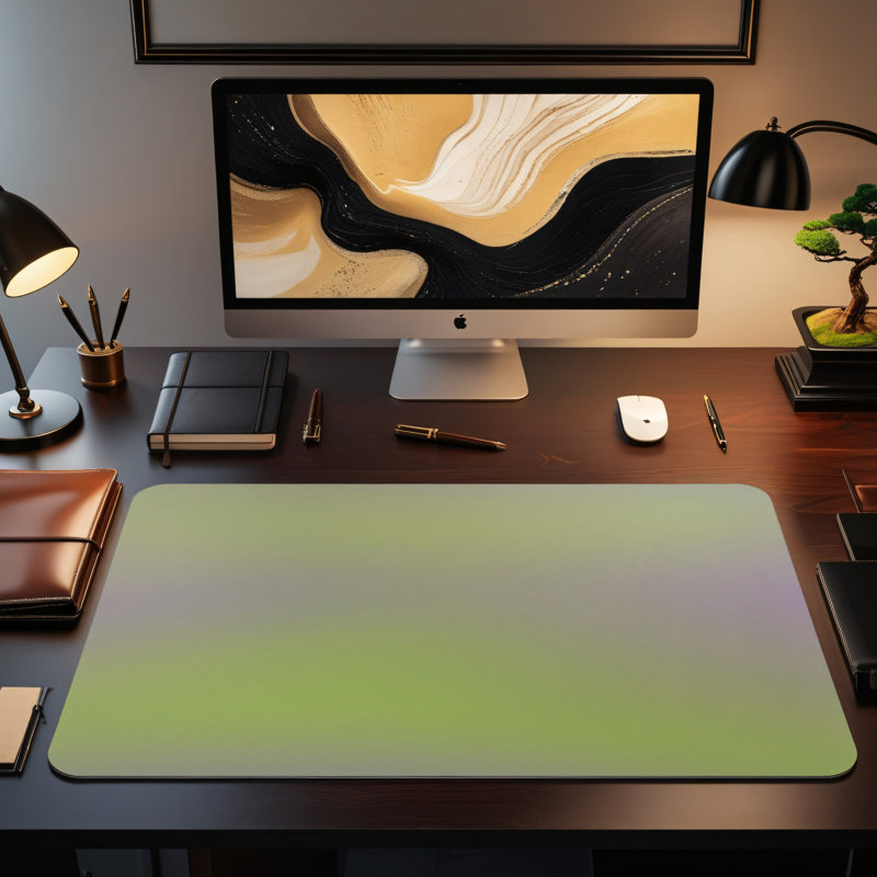 Polyester Desk Pad, 23.6x13.8