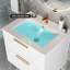 Meuble-lavabo blanc 30 po sans lavabo