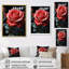 Vierge rouge, noir, rose, éternelle beauté III - impression-1098340865-1098340879