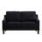 Modern Loveseat Sofa, Upholstered Small Couch-2088816048