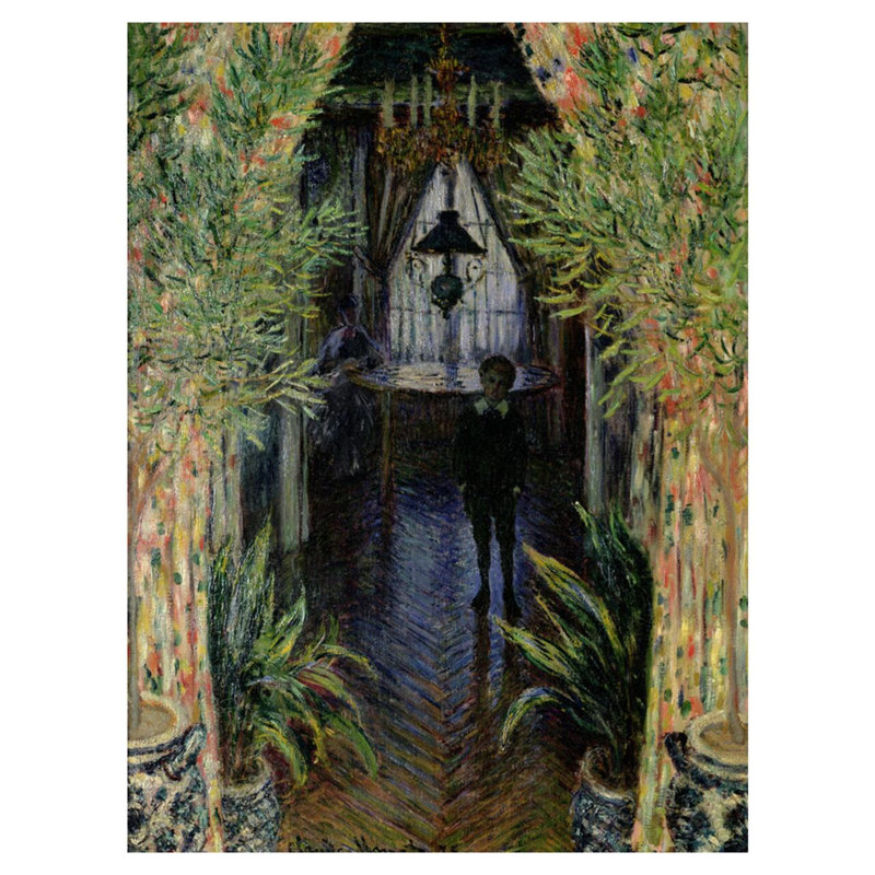 «Corner of a Flat at Argenteuil» par Claude Monet - Estampe numérique, H 40 po x l 32 po