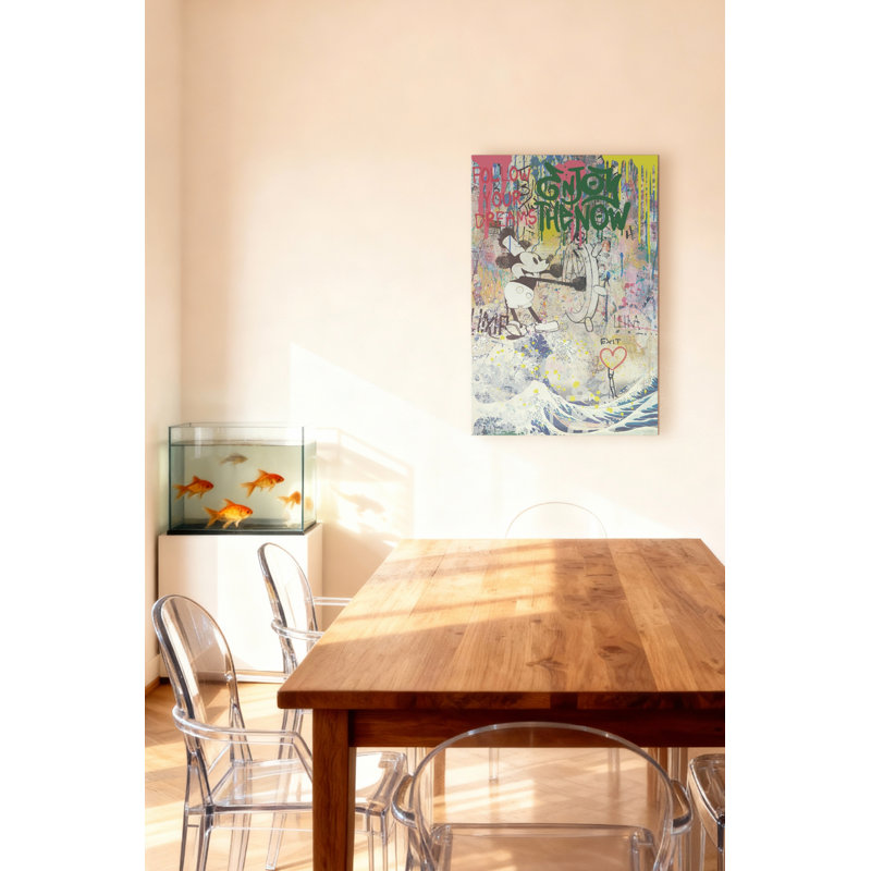 "Enjoy the Now", reproduction sur toile tendue, H 12 po x l 8 po