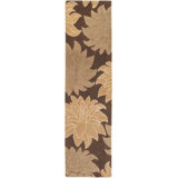 Mugal Hand Woven Wool Floral Area Rug