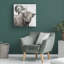 Animaux, ferme à vent sur toile, impression-90734649