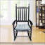 Chaise berçante en bois-843925805