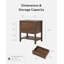 Table de chevet à 2 tiroirs en bois avec tablette-1515372198-1536010674