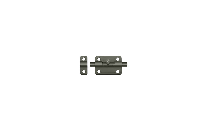 Barrel Latch/Catch/Bolt, Antique Nickel