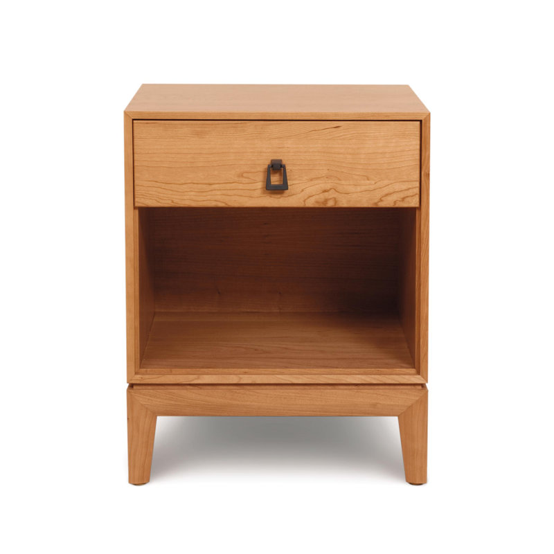 Mansfield 1 - Drawer Nightstand, Natural Cherry, Conventional