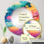 Ojasvi - Miroir mural spiralé multicolore-99568643