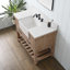 Meuble-lavabo simple 42 po Curiel-783796580