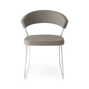 Chaise sans accoudoirs avec base luge New York