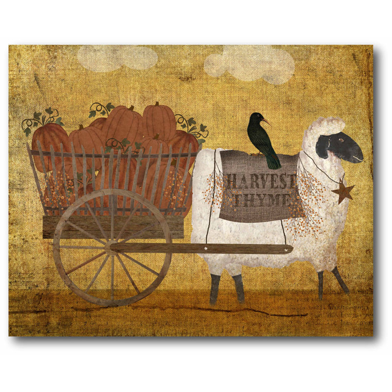 " Harvest Sheep " Graphic Art Print