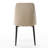 Modern Upholstered Dining Side Chairs,Off-white