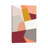 Abstract Geometric XXVII Red - Print on Canvas-661660723-661660734