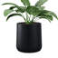 Grand pot à fleurs d'intérieur et d'extérieur Kute Nest H15,3 po x P15 po (taupe) Kute Nest - ouverture de pot 11,7 po-114407581-133774740