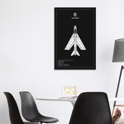 BP EE Lightning Black by Mark Rogan - Gallery-Wrapped Canvas Giclée on Canvas