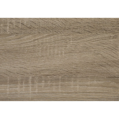 Meuble télé de 48 pouces, unité de rangement moderne pour appareils multimédias, chambre ou salon, compatible avec les téléviseurs de 80 à 89 pouces, fini taupe, stratifié.