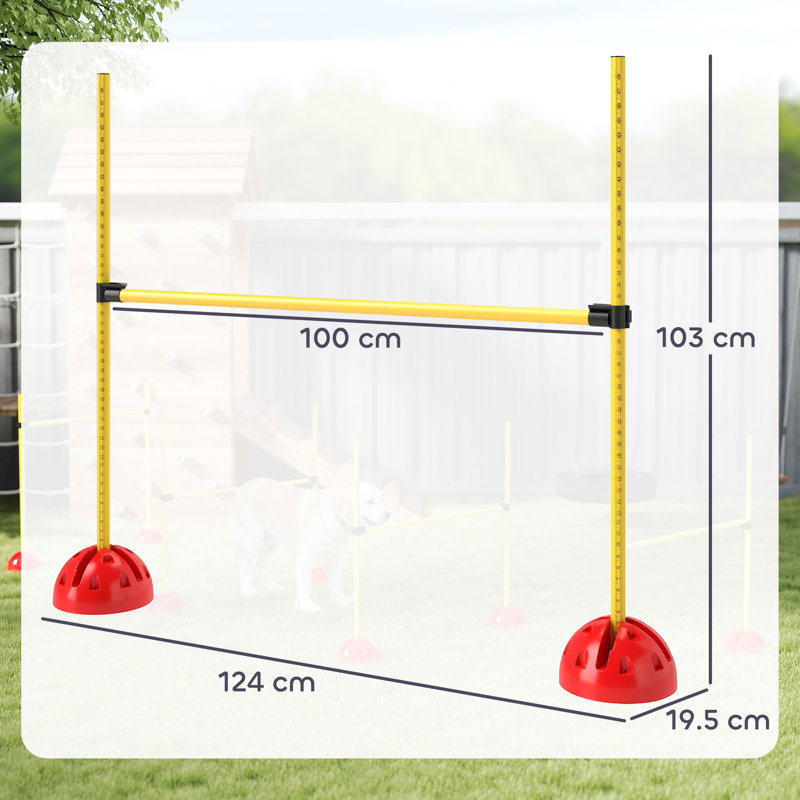 103cm H Plastic Dog Agility
